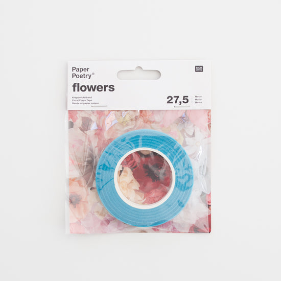 Floral tape Blauw