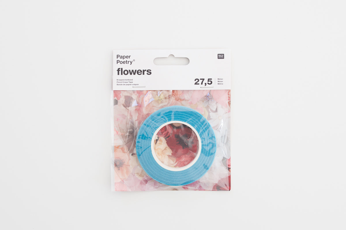 Floral tape Blauw