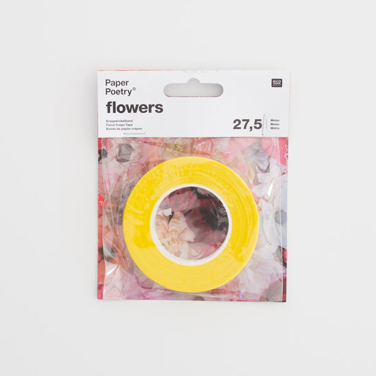 Floral tape geel