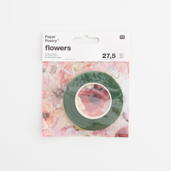 Floral tape Donkergroen