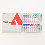 Holbein Acryla Gouache set 18