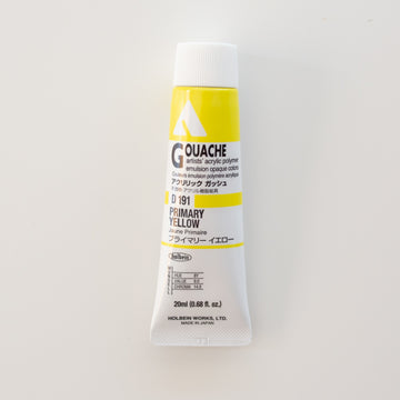 Holbein Acryla Gouache D191 A 'Primary Yellow'