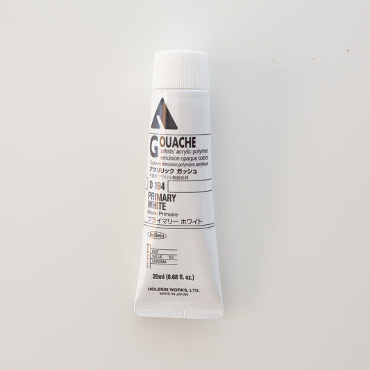 Holbein Acryla Gouache D194 A 'Primary White'