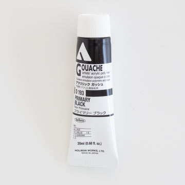 Holbein Acryla Gouache D193 A 'Primary Black'