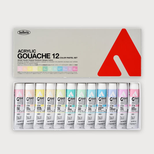 Holbein Acrylic Gouache Pastel set