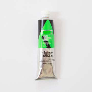 Holbein Acrylics Luminous Green AU588