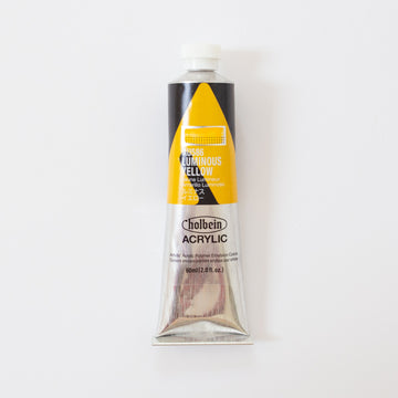 Holbein Acrylics Luminous Yellow AU586