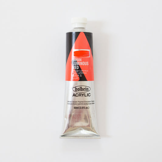 Holbein Acrylics Luminous Red AU584