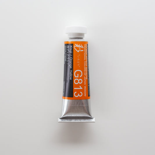 Holbein Artists' Gouache G813 'Kouji / Orange Yellow' A