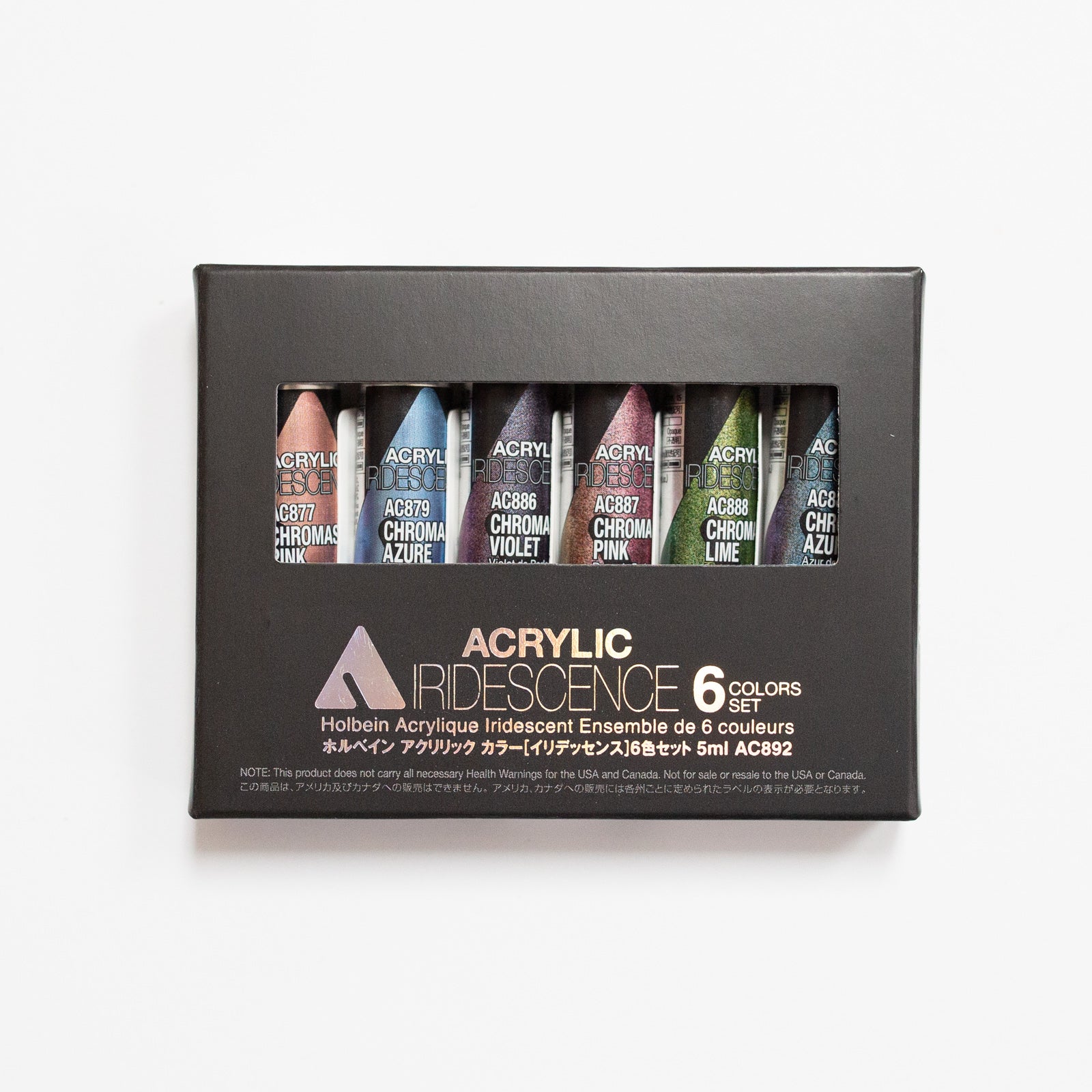 Holbein Iridescence 6 colors set