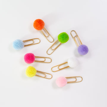 Pompom Paperclips