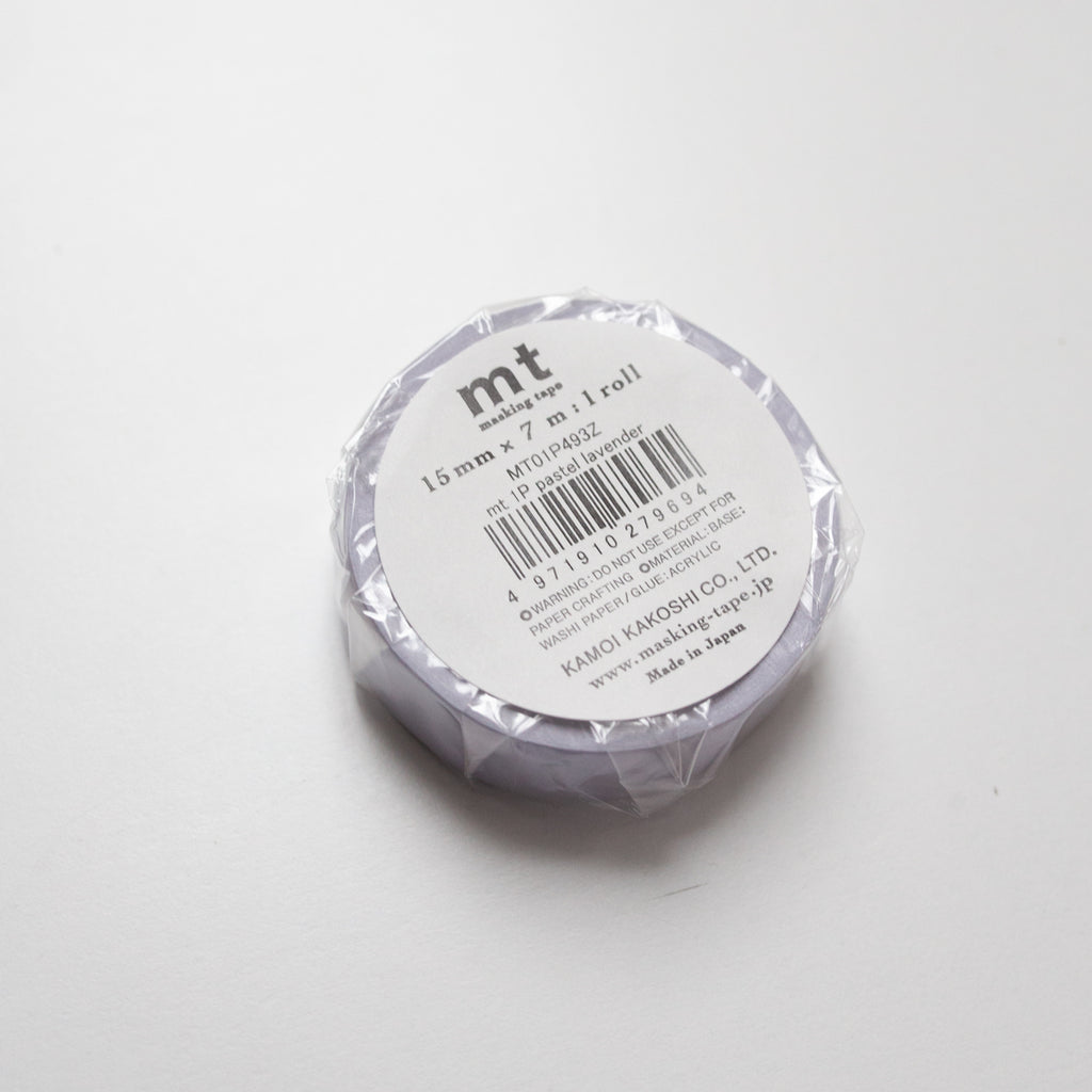 Masking Tape MT 1,5 Cm Uni Pastel Bleu Poudré - Masking Tape (MT