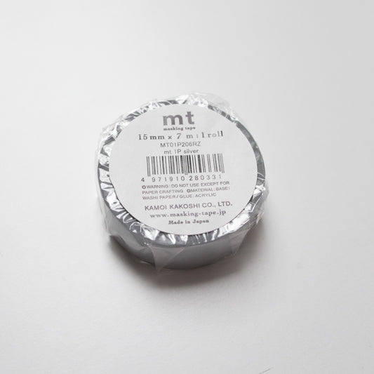 MT Masking tape Metallic Silver