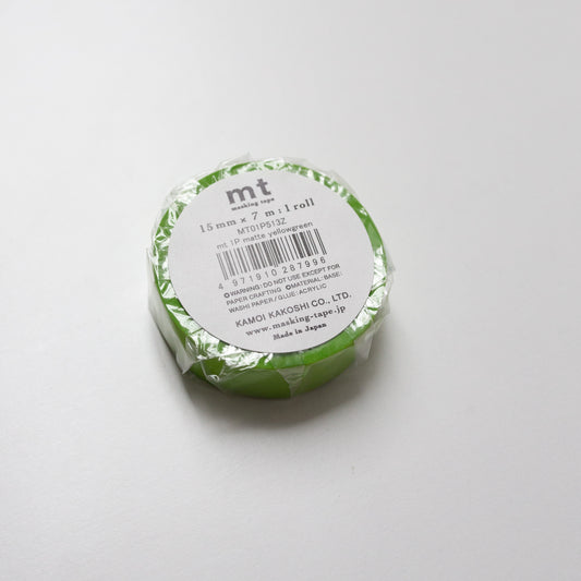 MT Masking tape Basic Matte Yellowgreen