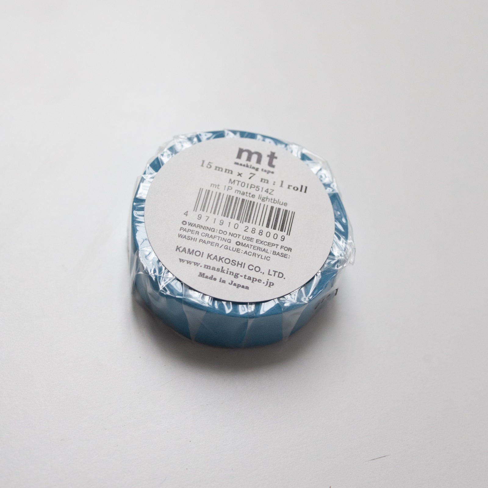 MT Masking tape Basic Matte Lightblue