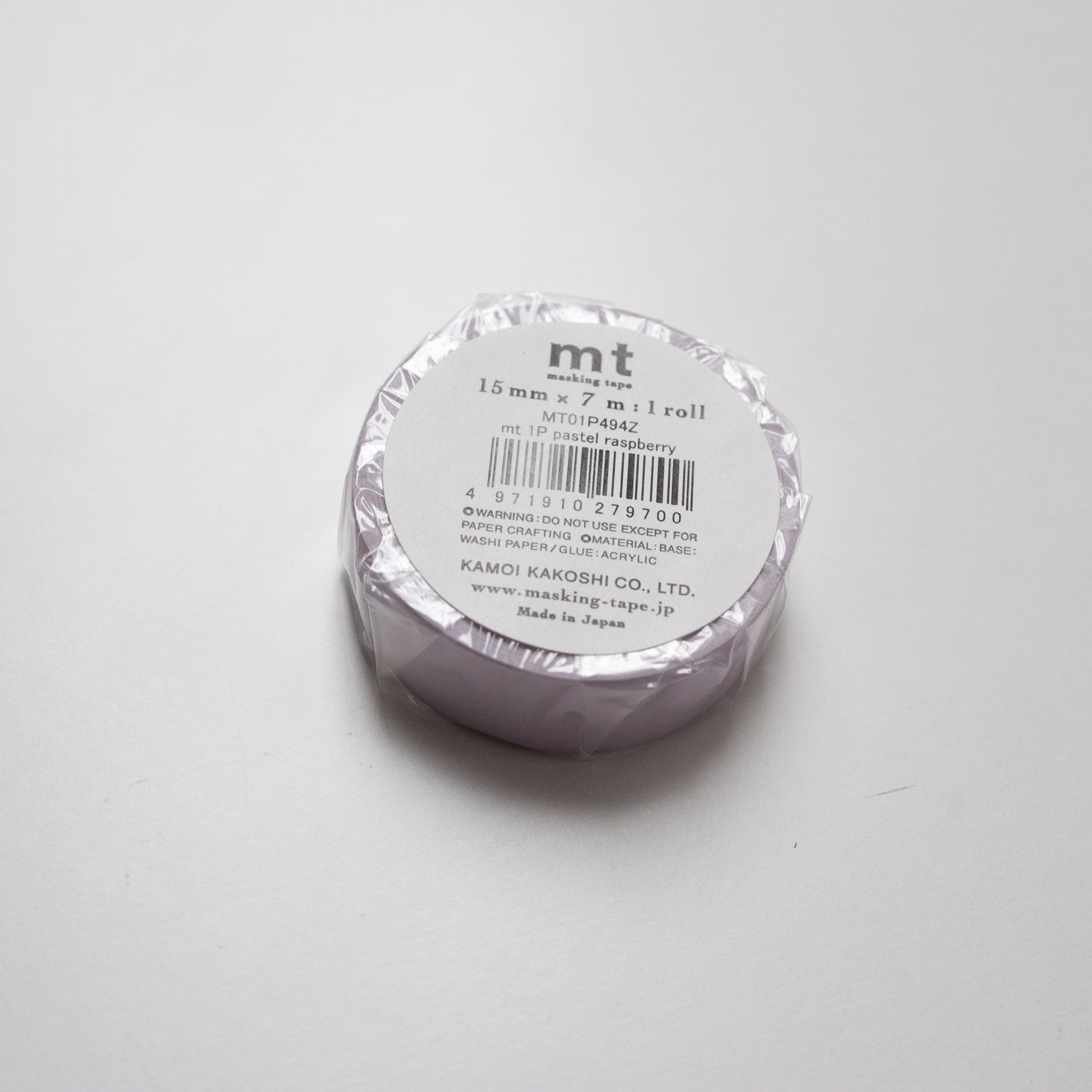 MT Masking tape Basic Pastel Raspberry