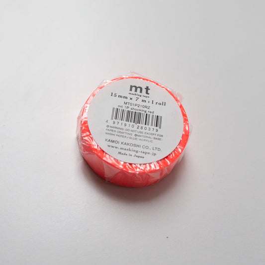 MT Masking tape Shocking red