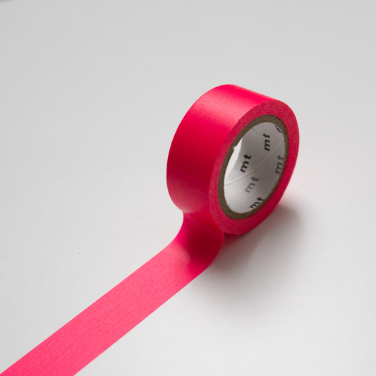 MT Masking Tape Fab fluoreszierendes Pink