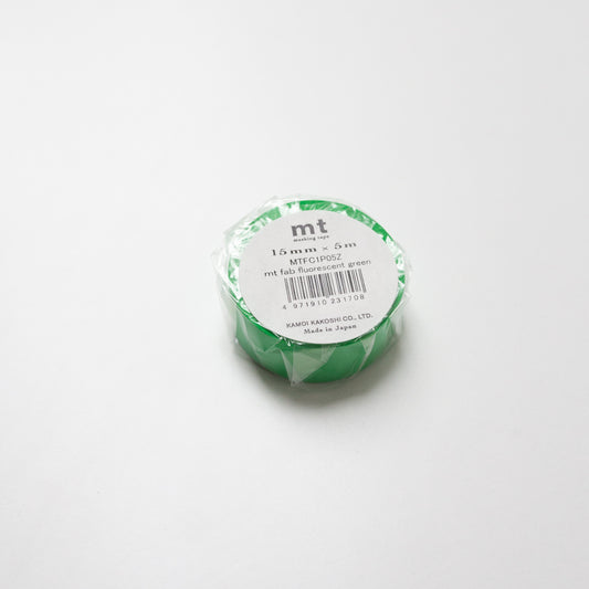 MT Masking tape Fab Fluorescent green