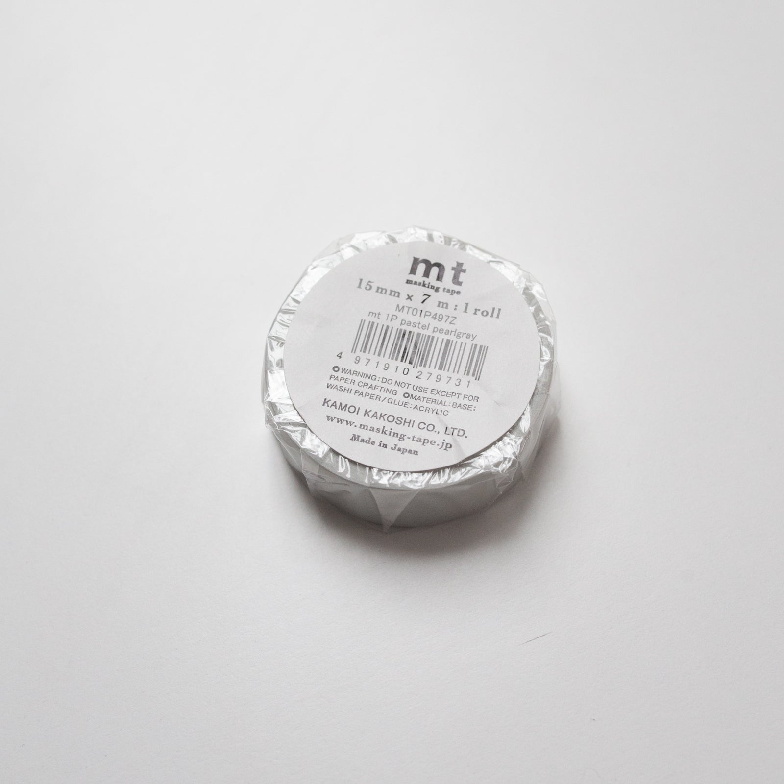 MT Masking tape Basic Pastel Pearlgray