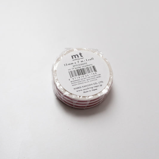 MT Masking tape Border Strawberry