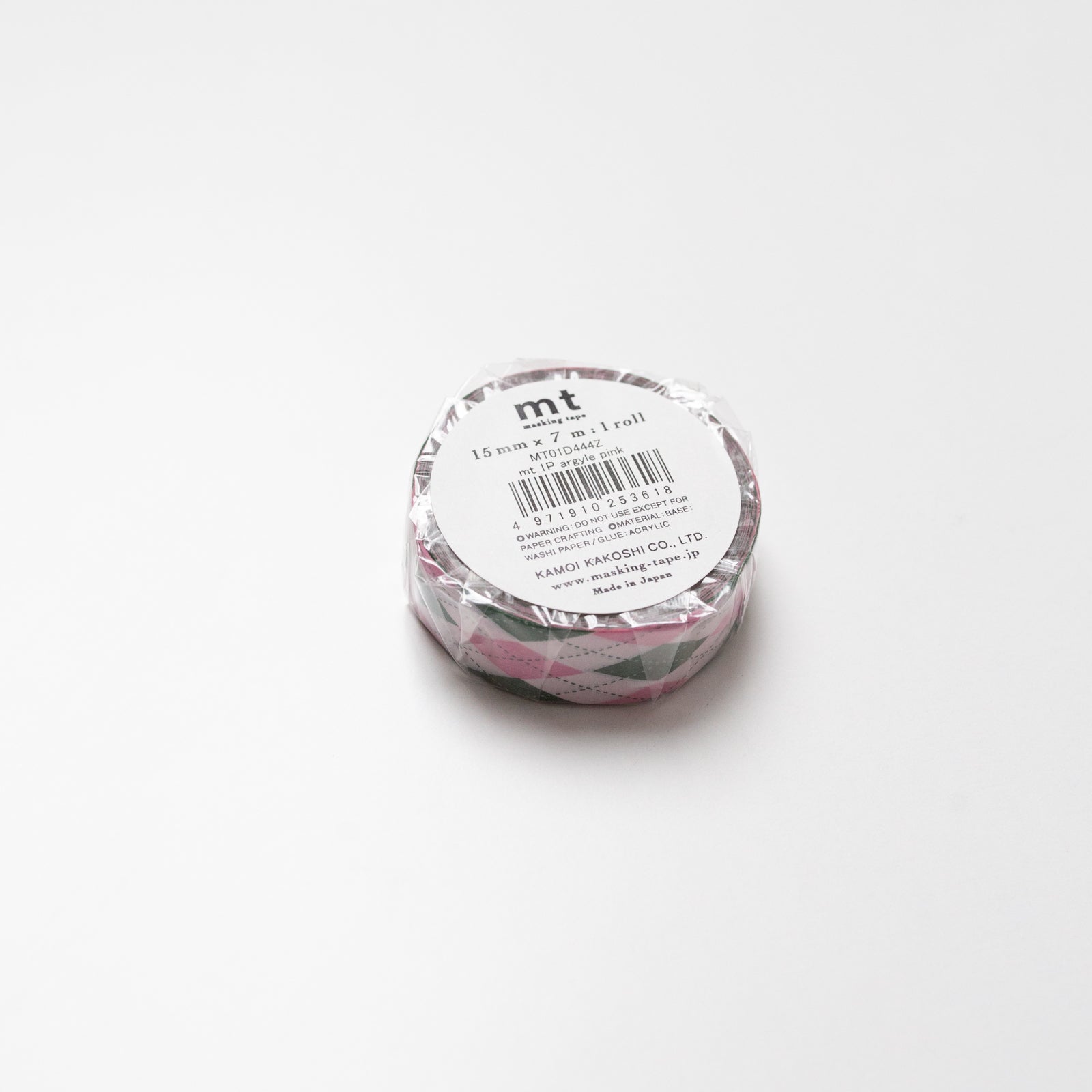 MT Masking tape Argyle pink