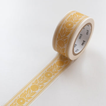 Mt Masking tape William Morris Morris &amp; Co Orange Border