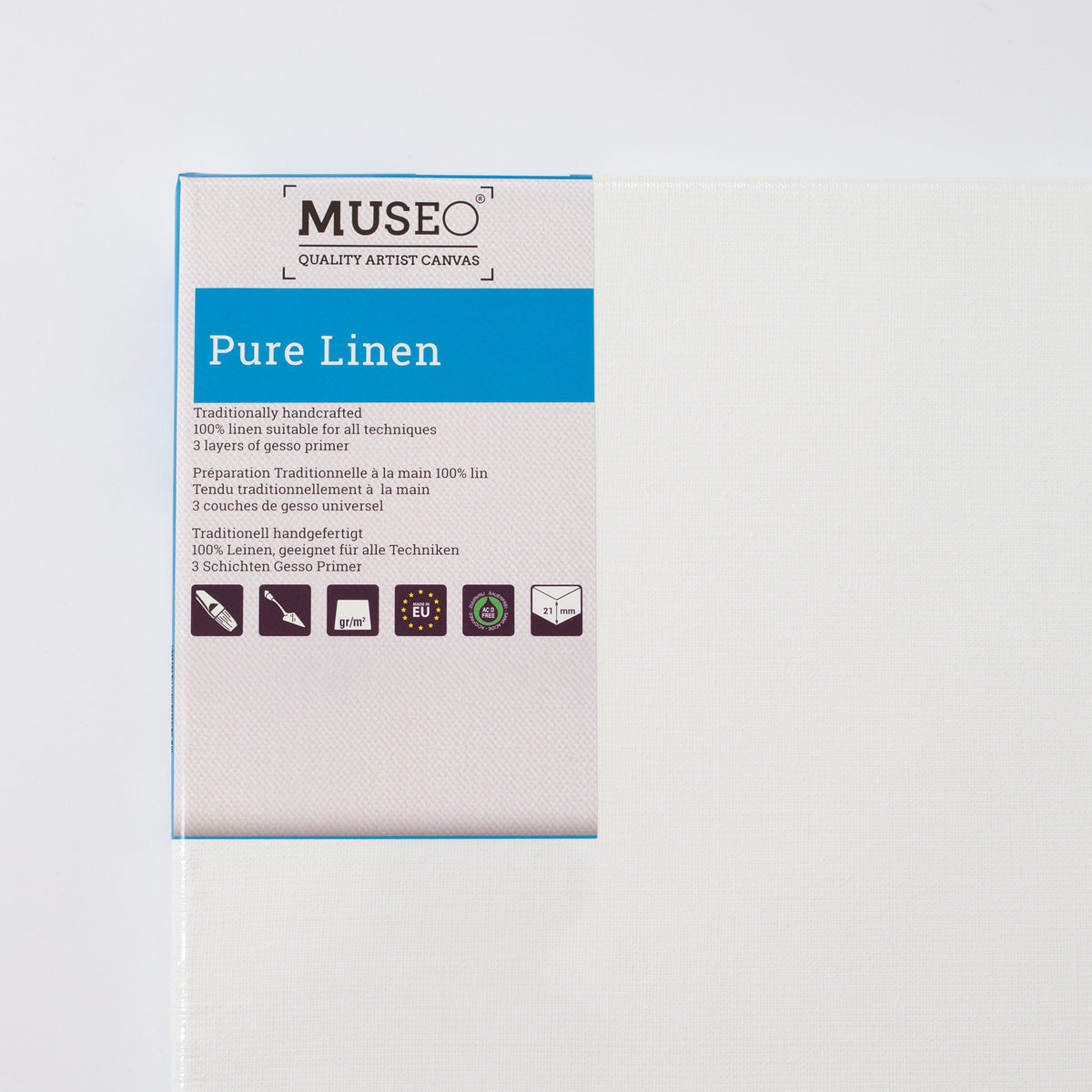Museo Linen 18x24cm 21mm