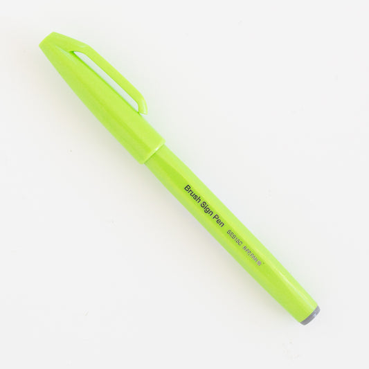 Pentel Touch Brush Sign Light Green