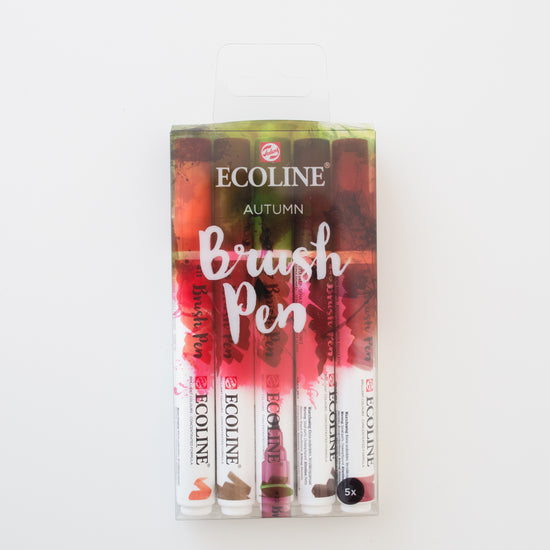 Ecoline brushpen set Autumn
