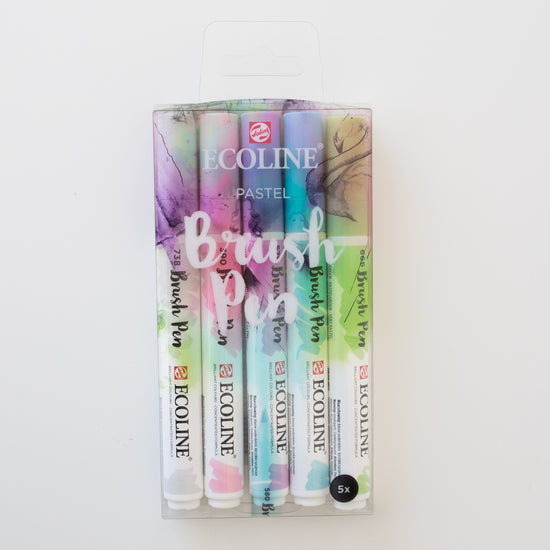Ecoline brushpen set Pastel
