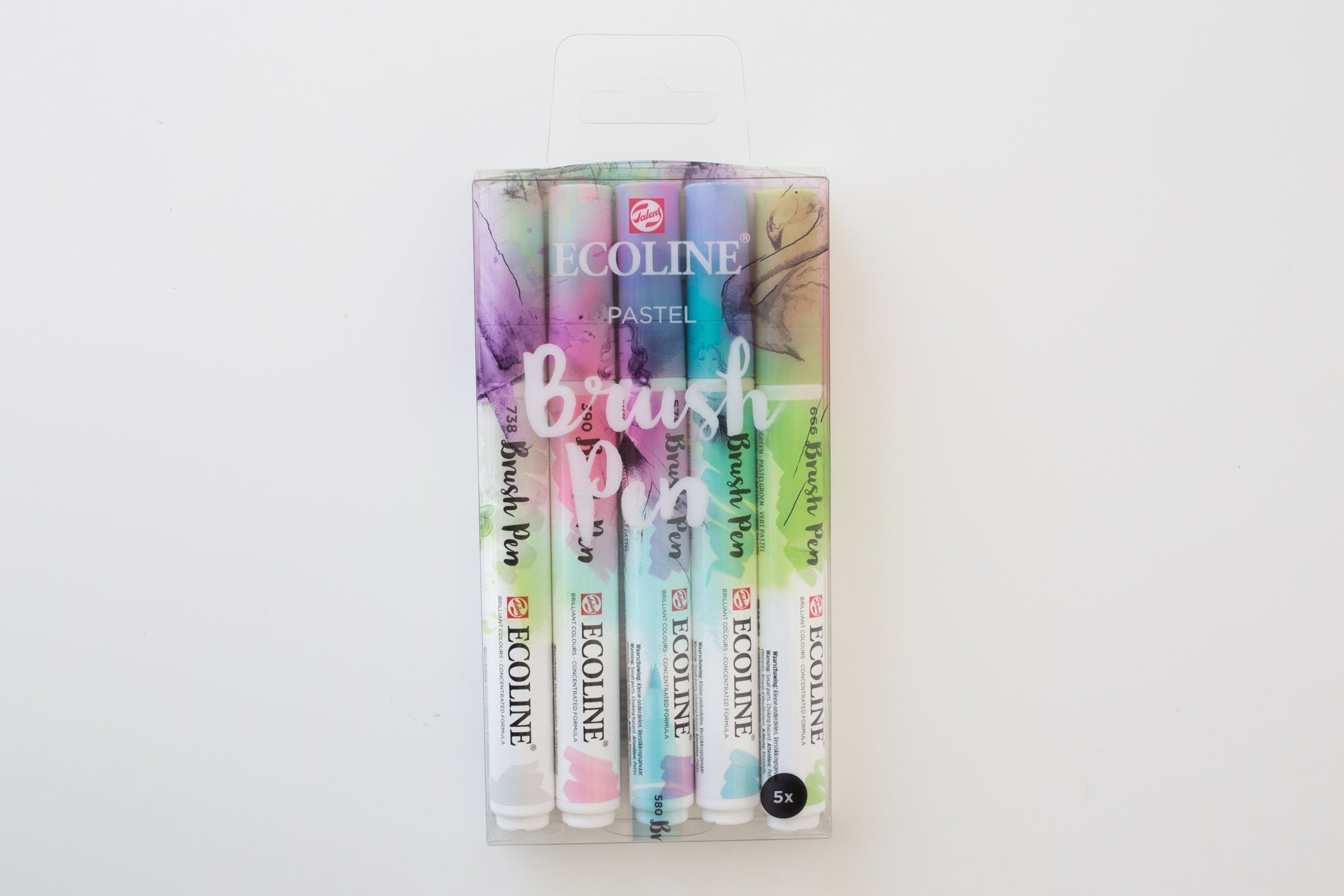 Ecoline brushpen set Pastel