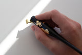 Handmade Oblique pen holder