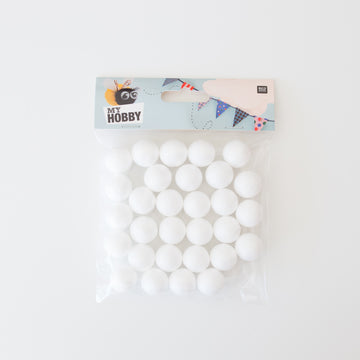 Polystyrene balls 2cm