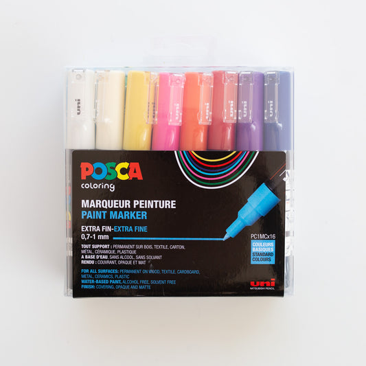 Posca PC-1MC set 16