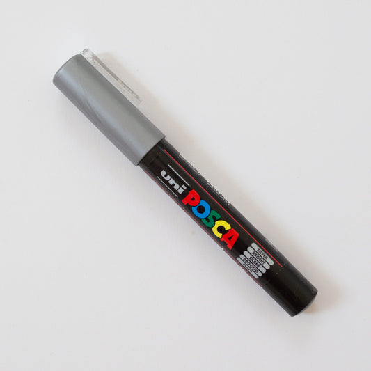 Posca PC-1MC Marker Silver