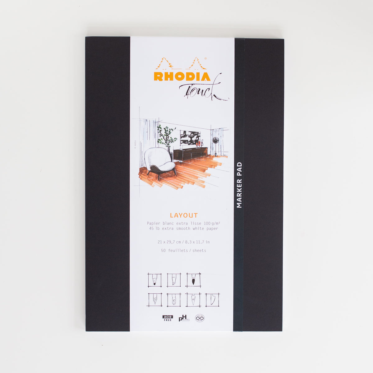 Rhodia Markerblock A4 100 g
