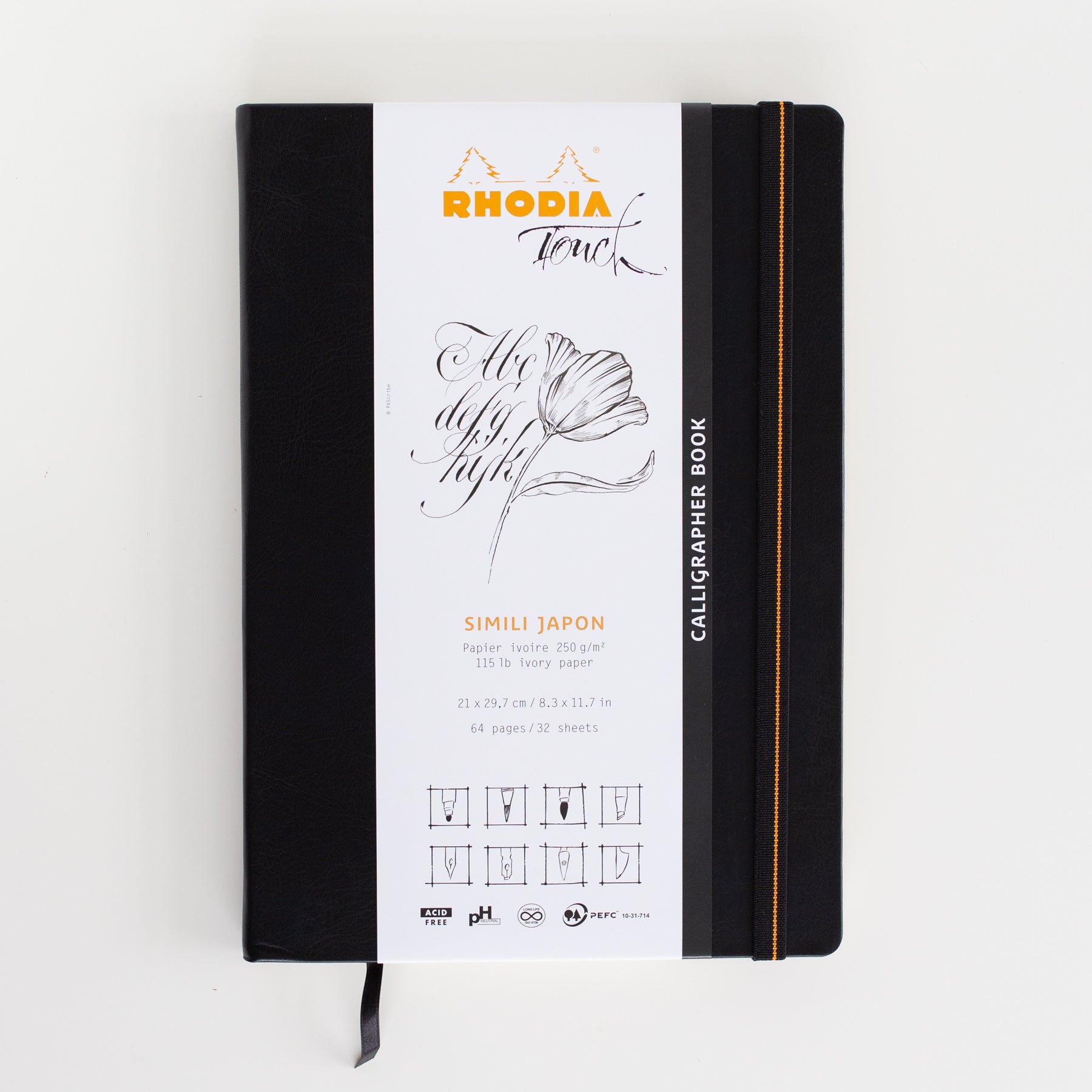 Rhodia Calligrapher Book A4 250gms