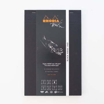 Rhodia Touch A4 Maya Pad Schwarz