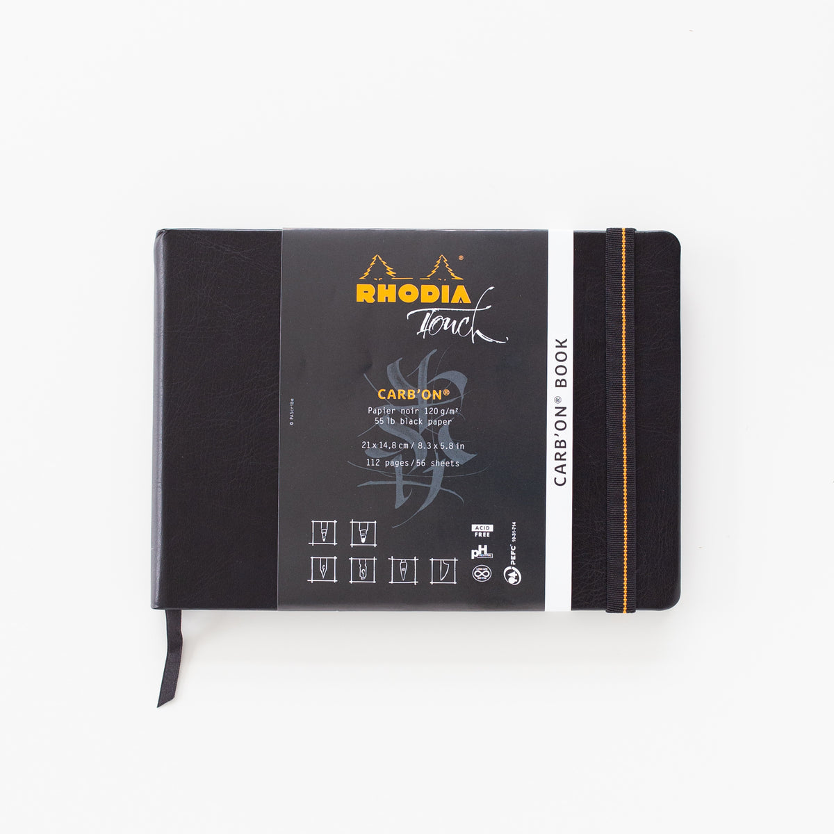 Rhodia Carb'on Book A5 120gms