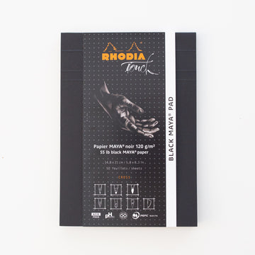 Rhodia Touch A5 Maya Pad Schwarzes Kreuz