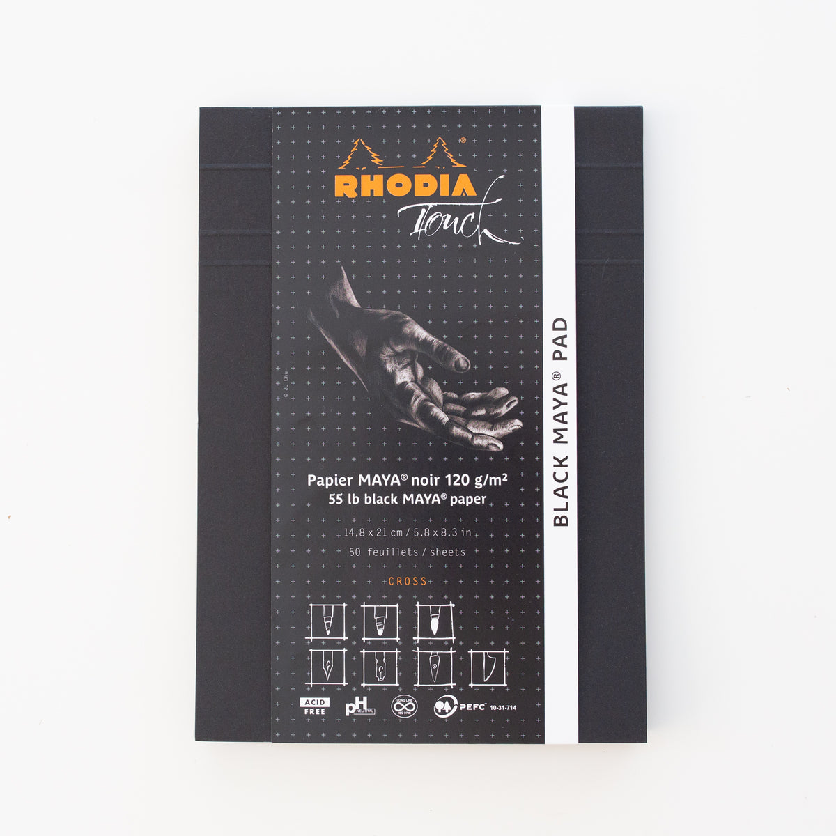 Rhodia Touch A5 Maya Pad Black Cross