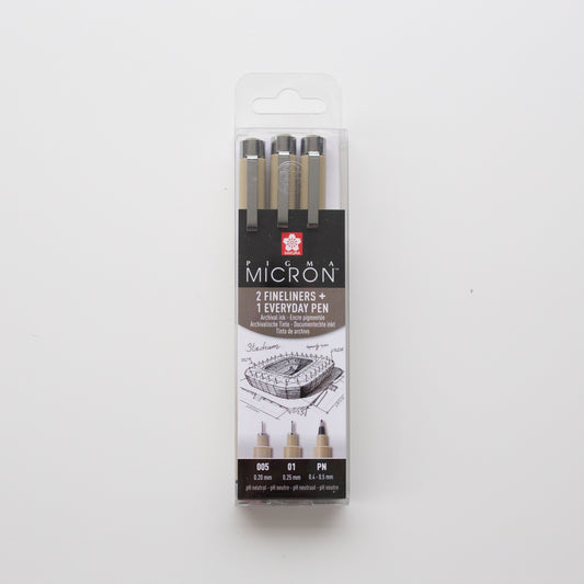 Sakura Pigma Micron set 3 (005, 01 +PN)