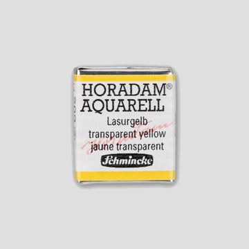 Schmincke Horadam Aquarelverf 209 Transparent Yellow half pan 2