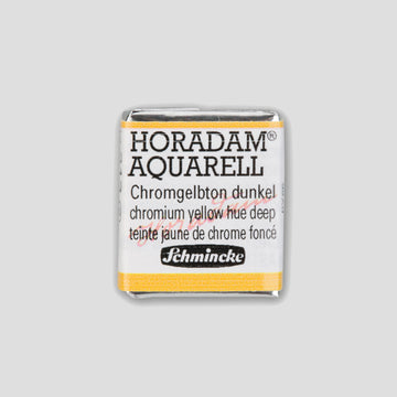 Schmincke Horadam® Halbpfanne Chromgelbton tief