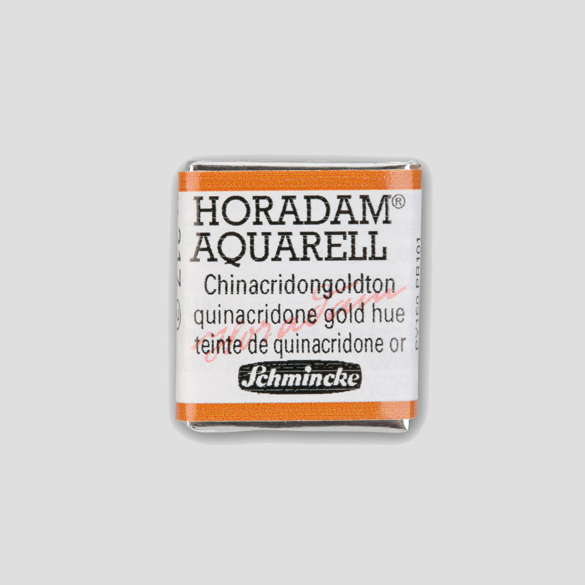 Schmincke Horadam® Half pan 217 Quinacridone gold hue 2