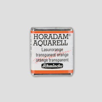 Schmincke Horadam Aquarelverf 218 Transparent Orange Half pan 2