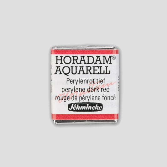 Schmincke Horadam Aquarelverf 344 Perylene Dark red half pan 3