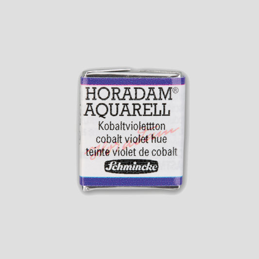 Schmincke Horadam Aquarelverf 473 Cobalt Violet Hue half pan 3