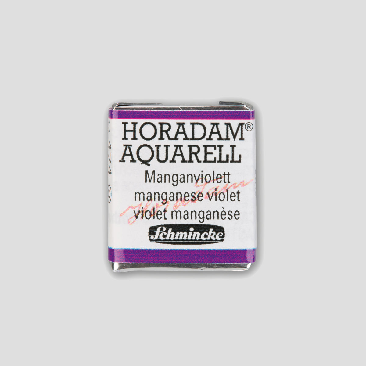 Schmincke Horadam® Half pan 474 Manganese violet 3
